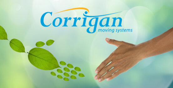 Corrigan Moving is a Green Commercial Moving Company